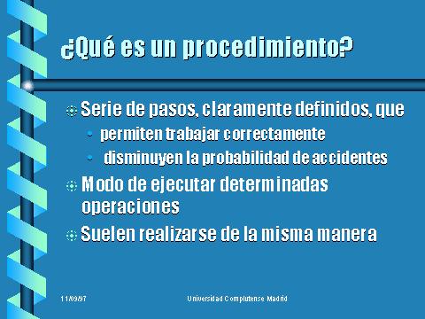 Procedimiento en una Empresa; Que es y Teoría