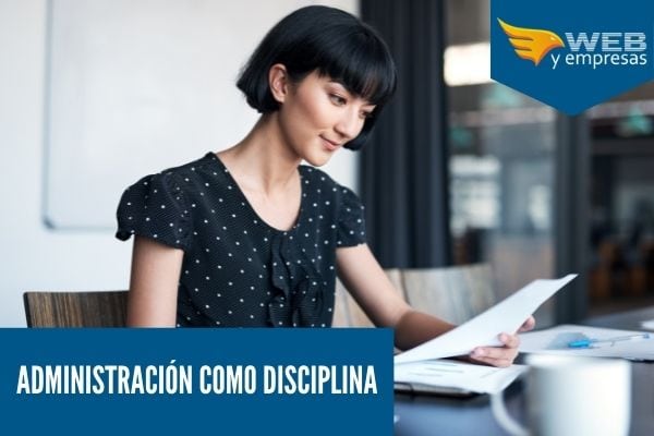 Administracion como una disciplina
