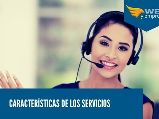 12 Características de los Servicios concepto de servicios