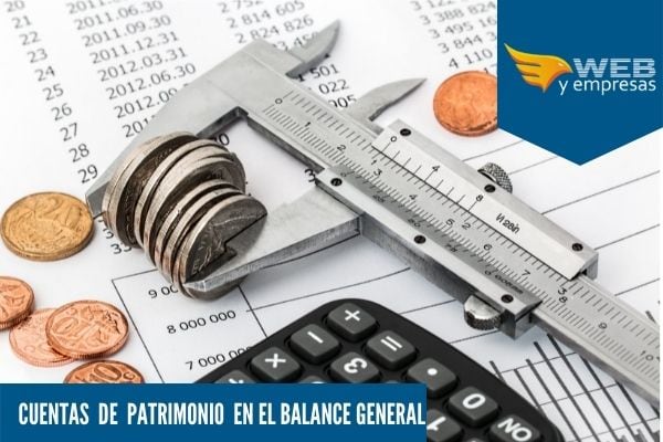 Ejemplos de cuentas de patrimonio en el Balance General