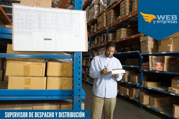 supervisor de despacho y distribución
