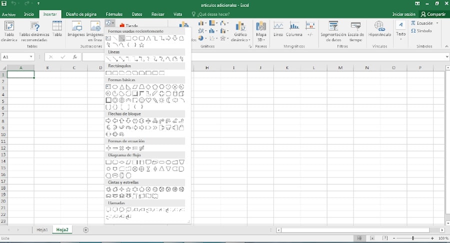 diagrama de flujo excel 1