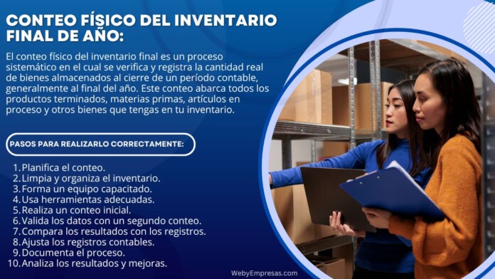 Conteo Físico Del Inventario Final De Año Por Qué Debes Hacerlo y Cómo Hacerlo Correctamente Conteo Físico Del Inventario Final De Año: Por Qué Debes Hacerlo y Cómo Hacerlo Correctamente