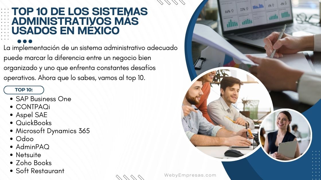 Top 10 de los sistemas administrativos más usados en México: Una guía