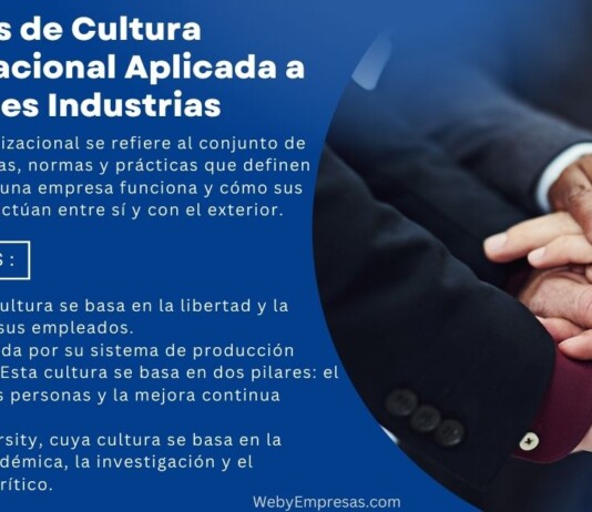 7 Ejemplos de Cultura Organizacional en Diferentes Industrias Ejemplos de Cultura Organizacional Aplicada a Diferentes Industrias