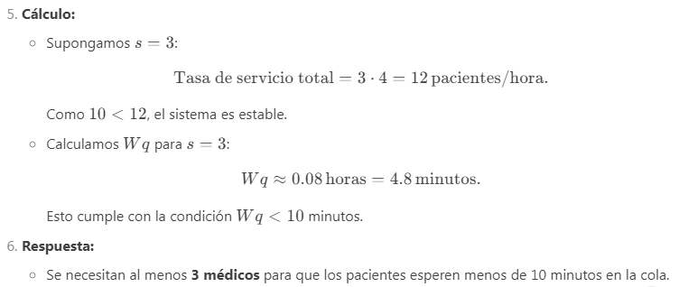 Ejemplos Reales de Aplicación de la Teoría de Colas 2.2