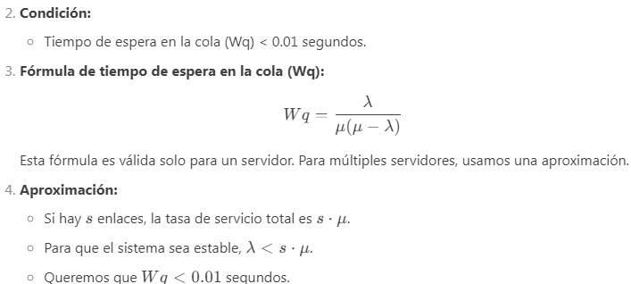 Ejemplos Reales de Aplicación de la Teoría de Colas 4.1