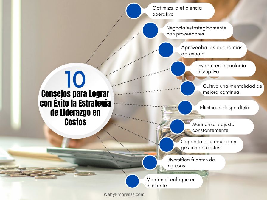 Consejos para Lograr con Éxito la Estrategia de Liderazgo en Costos