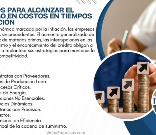 Consejos para Alcanzar el Liderazgo en Costos en Tiempos de Inflación Consejos para Alcanzar el Liderazgo en Costos en Tiempos de Inflación