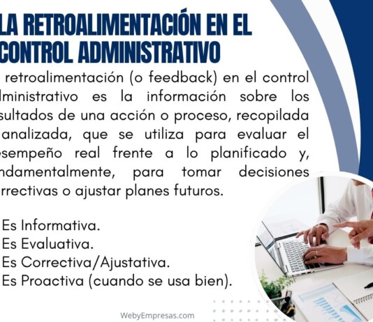 La Retroalimentación en el Control Administrativo Eficaz La Retroalimentación en el Control Administrativo Eficaz