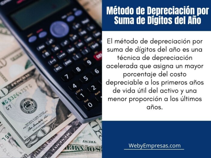 El método de depreciación por suma de dígitos del año es una técnica de depreciación acelerada que asigna un mayor porcentaje del costo depreciable a los primeros años de vida útil del activo y una menor proporción a los últimos años.