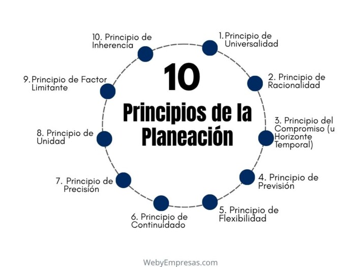 Principios de la Planeación