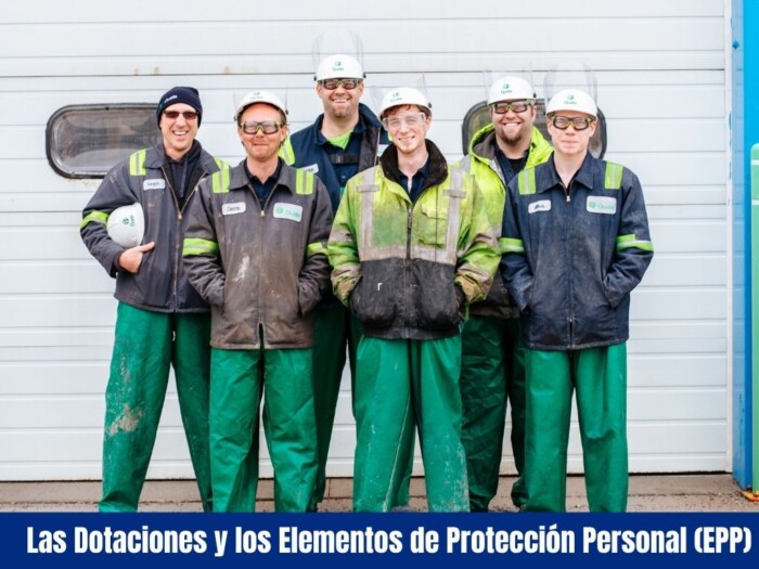 Las Dotaciones y los Elementos de Protección Personal (EPP)